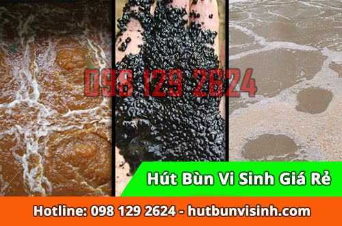 Hút bùn vi sinh Kiên Giang cách phân biệt 3 loại bùn